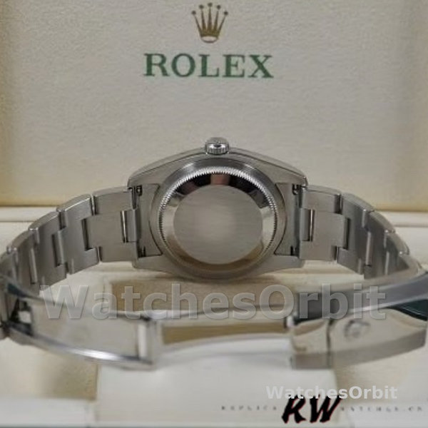 Replica Rolex Datejust 36mm Unisex-116234-Roomcijfer-Zwarte Wijzerplaat Zwart