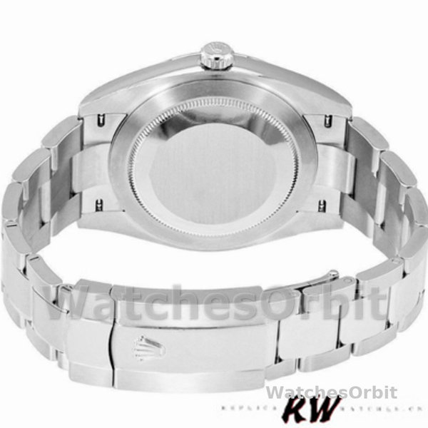 Replica Rolex Datejust 36mm Unisex-116234-Ghiera argentata Quadrante argentato-Ghiera scanalata Argento