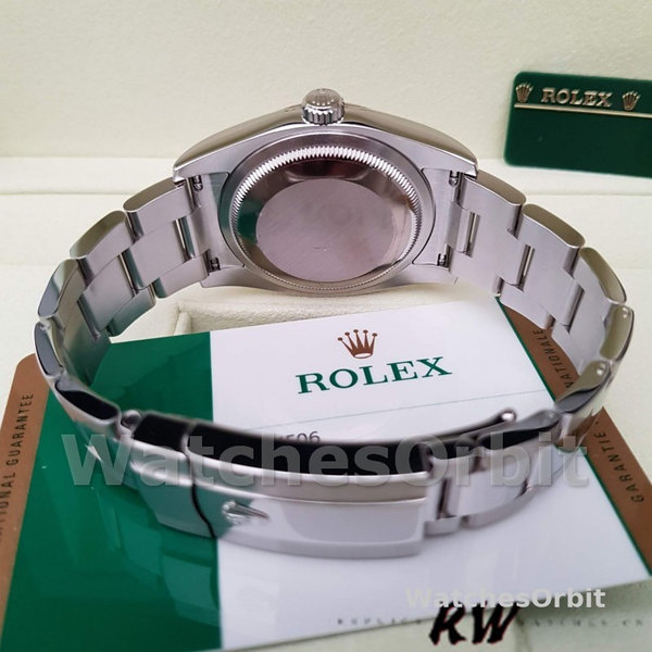 Replica Rolex Datejust 36mm Unisex-116234-Waves-Bronze Diamond Dial Golven Bronzen Diamanten