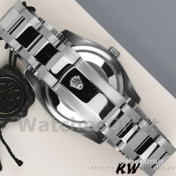 Replica Rolex Datejust 36mm Unisex-116244-Bronze Floral Arabic Diamond Dial Brons