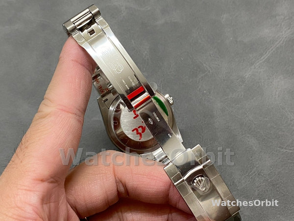Replica Rolex Datejust 36mm unisex-126200-Blauwe wijzerplaat-Roestvrij staal