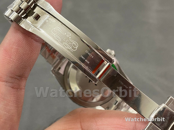 Replica Rolex Datejust 36mm unisex-126200-Blauwe index wijzerplaat-Jubileum-Roestvrij Staal Blauw