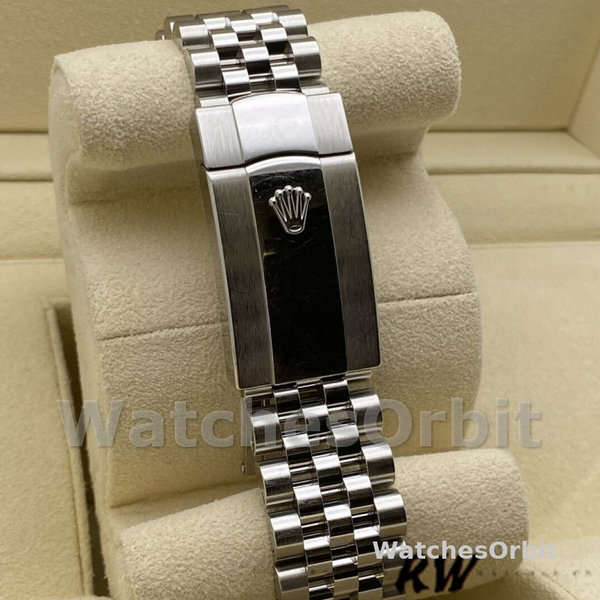 Replica Rolex Datejust 36mm unisex-126200-Blauwe index wijzerplaat-Jubileum-Roestvrij Staal Blauw