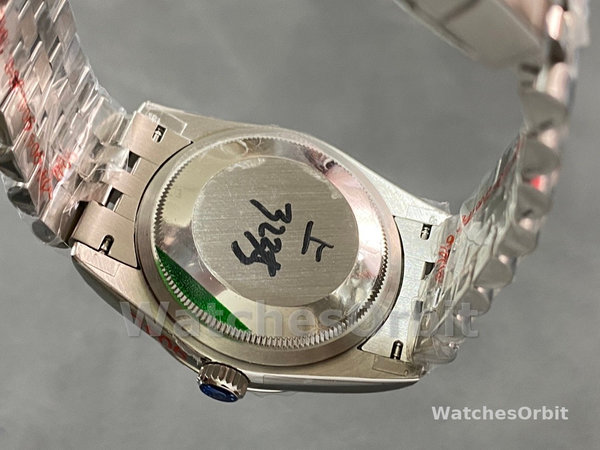 Replica Rolex Datejust 36mm unisex-126200-Blauwe index wijzerplaat-Jubileum-Roestvrij Staal Blauw