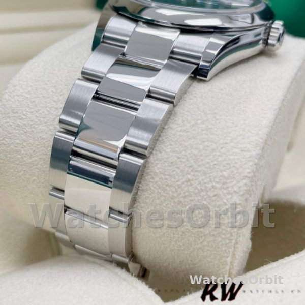 Replica Rolex Datejust 36mm Unisex-126200-Blauw motief Golf wijzerplaat-Roestvrij Staal Blauw