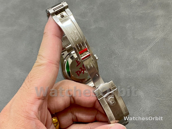 Replica Rolex Datejust 36mm unisex-126200-Groene index wijzerplaat-Roestvrij staal Groene wijzerplaat