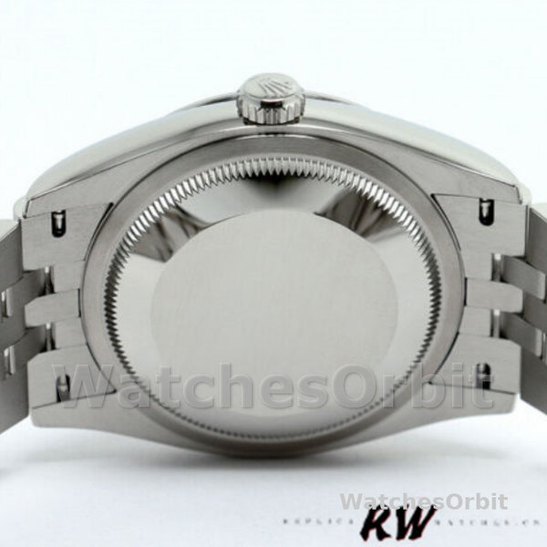 Replica Rolex Datejust 36mm Unisex-126200-Olijfgroen Palmmotief Wijzerplaat Groen<br />