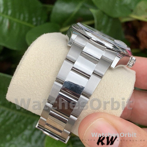 Replica Rolex Datejust 36mm Unisex-126200-Roestvrij Staal-Zwarte Wijzerplaat Zwart