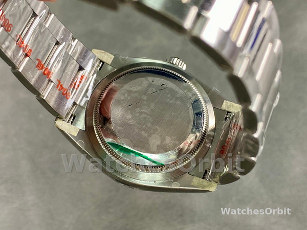 Replica Rolex Datejust 36mm unisex-126200-roestvrij staal-grijze Wimbledon wijzerplaat