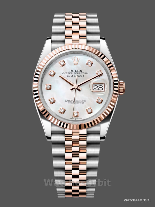 Rolex Datejust 126231 0021 Mother-of-Pearl Dial 36mm Jubilee Bracelet