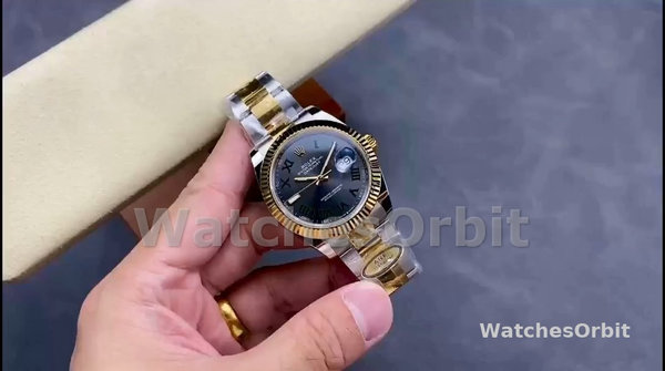 Unisex's Rolex Datejust 36mm Unisex-126233 0036-Slate Grey Dial Grey