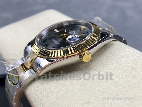 Unisexs Rolex Datejust 36mm Unisex-126233 0036-Slate Grey Dial Grey Replica Image