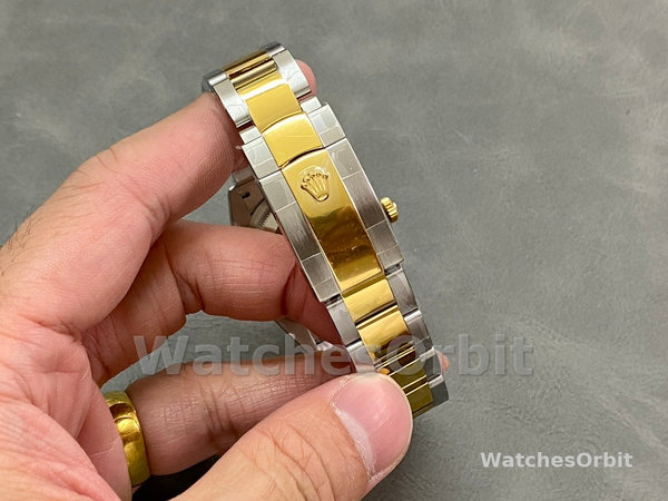 Unisexs Rolex Datejust 36mm Unisex-126233-Champagne Index Dial Champagne Replica Image