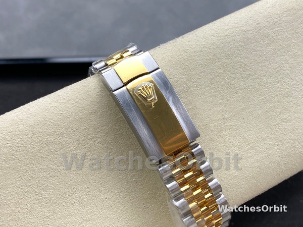 Unisexs Rolex Datejust 36mm Unisex-126233-Champagne Motif Dial-Fluted Bezel Champagne Replica Image