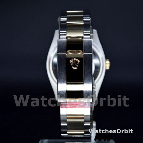 Unisexs Rolex Datejust 36mm Unisex-126233-Olive Green Dial-Yellow Gold & Oystersteel Green Replica Image