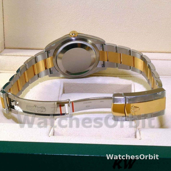 Unisexs Rolex Datejust 36mm Unisex-126233-Silver Roman Numeral Dial Silver Replica Image
