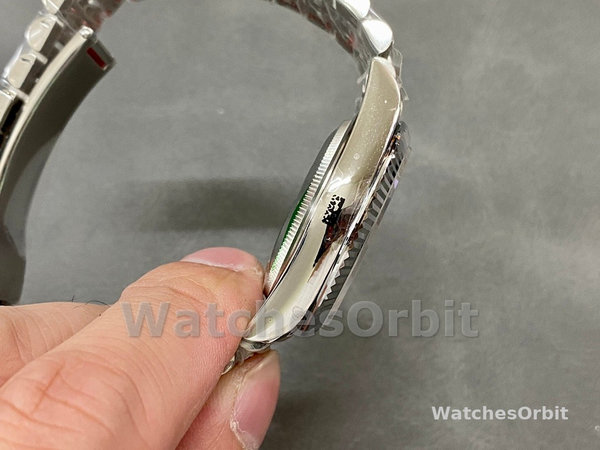 Replica Rolex Datejust 36mm dames-126234 0029-zilver met Romeinse wijzerplaat