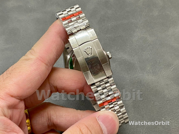 Replica Rolex Datejust 36mm dames-126234 0029-zilver met Romeinse wijzerplaat