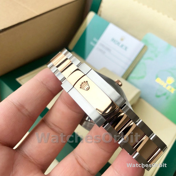 Mens Rolex Datejust 126301-41mm, Chocolate Brown Replica Watch Image