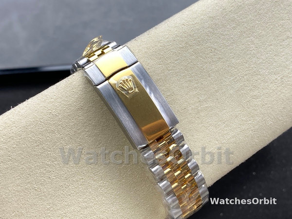 Rolex Datejust 126333 0006 Black Diamond Jubilee 41mm Men's Watch