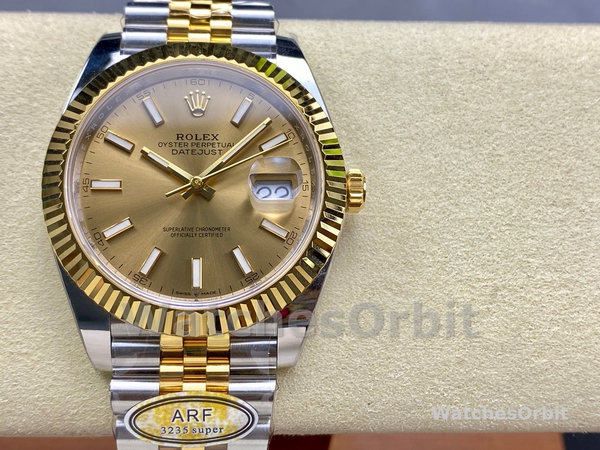 Replica Rolex Day Date 36-m128396TBR 0022, MOP wijzerplaat, diamanten ring, platina, unisex