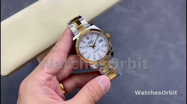 Unisex's Rolex Day Date 36-m128239 0071, 36mm, Pink Diamond‑Set Dial, Fluted Bezel, President, Pink