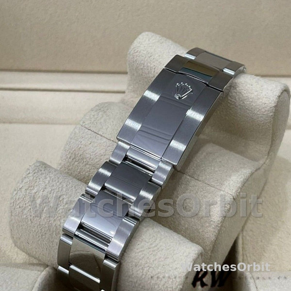 Replica Rolex Datejust 41mm Heren-126334 0001 Geribbelde lunette-Blauwe Wijzerplaat Blauw