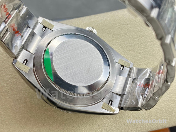 Replica Rolex Datejust 41mm Heren-126334 0001 Geribbelde lunette-Blauwe Wijzerplaat Blauw