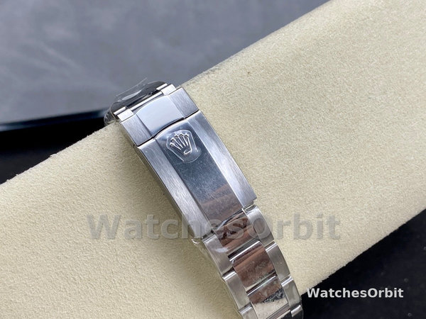 Replica Rolex Datejust 41mm Heren-126334 0001 Geribbelde lunette-Blauwe Wijzerplaat Blauw