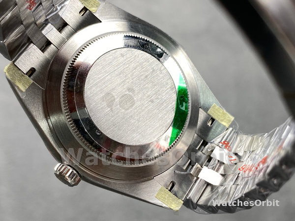 Replica Rolex Datejust-126334 0014, 41 mm, quadrante grigio rodio scuro, Uomo