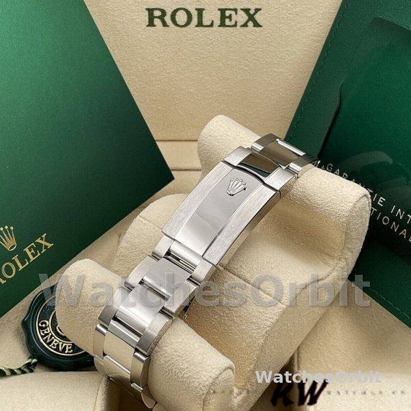 Replica Rolex Datejust 41mm Heren-126334 0015 Geribbelde lunette-Blauwe Diamanten Wijzerplaat