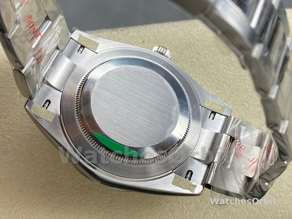 Replica Rolex Datejust 41mm Heren-126334 0015 Geribbelde lunette-Blauwe Diamanten Wijzerplaat