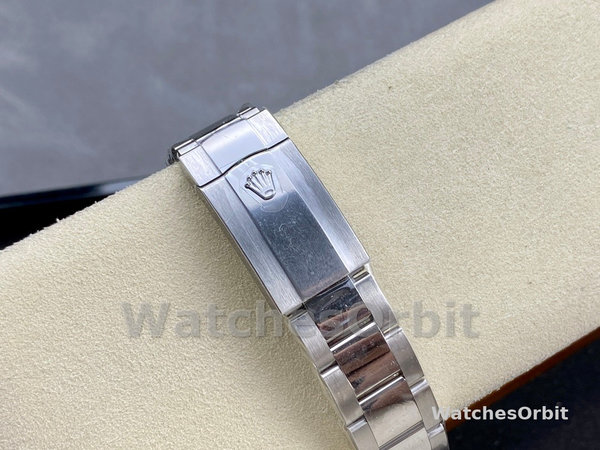 Replica Rolex Datejust 41mm Heren-126334 0015 Geribbelde lunette-Blauwe Diamanten Wijzerplaat