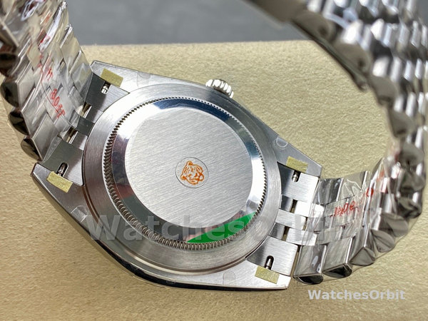 Replica Rolex Datejust 36-126231 0030 voor heren, Leisteen wijzerplaat, Oyster armband, Grijs