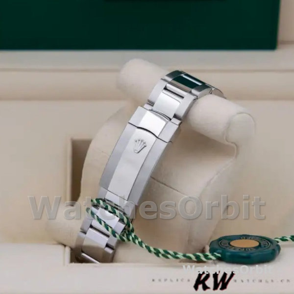 Replica Rolex Datejust 41mm Heren-126334 0023-Gegolfde ring-Witte Romeinse cijfers Wijzerplaat Wit