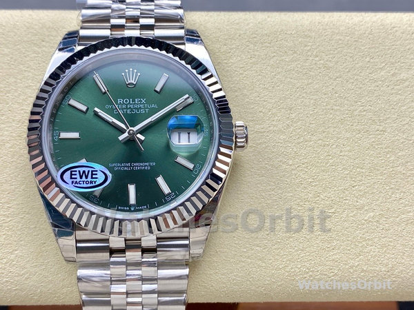Replica Rolex Datejust 31-278241 0002 da donna, acciaio inossidabile e oro rosa, quadrante romano bianco, bianco giubileo