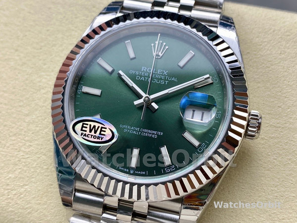 Replica Rolex Datejust 31-278241 0002 da donna, acciaio inossidabile e oro rosa, quadrante romano bianco, bianco giubileo