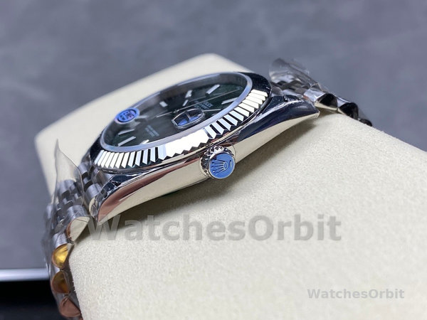 Replica Rolex Datejust 31-278241 0002 da donna, acciaio inossidabile e oro rosa, quadrante romano bianco, bianco giubileo