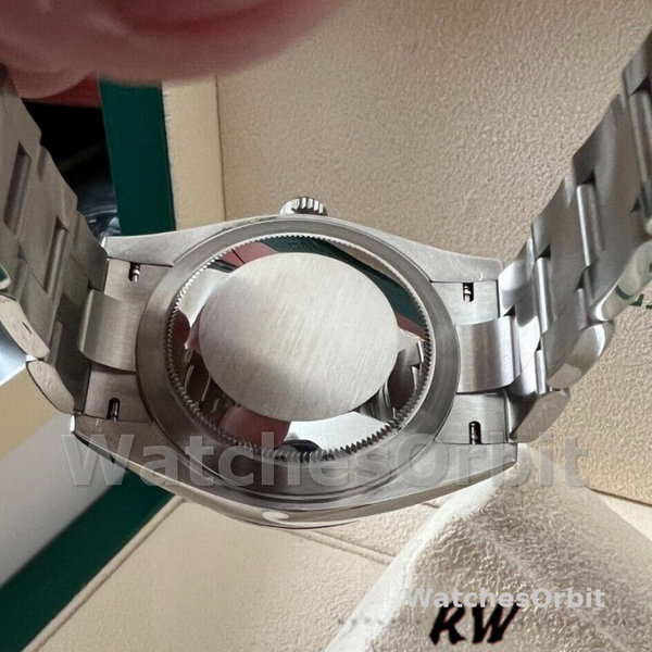 Replica Rolex Datejust 41mm Heren-126334 0029-Gegolfde ring-Groene wijzerplaat met motief Groen