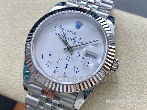 Replica Rolex Day Date 36-m128238 0118 voor heren, geribbelde lunette, groene ombre wijzerplaat, President-band, groene ombre wijzerplaat