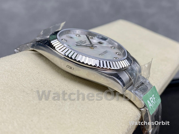 Replica Rolex Datejust 126334 Fluted Bezel White MOP Dial 41MM Herren Replica Uhr Hochwertige Herren Replica Uhr online kaufen