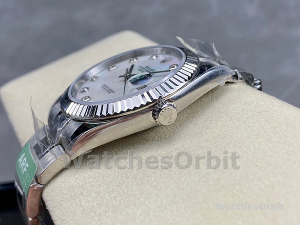 Replica Rolex Datejust 126334 Fluted Bezel White MOP Dial 41MM Herren Replica Uhr Hochwertige Herren Replica Uhr online kaufen