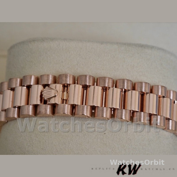 Womens Rolex Datejust-178275, 31mm, Everose Gold Jubile Silver Dial, Lady Silver Replica Image