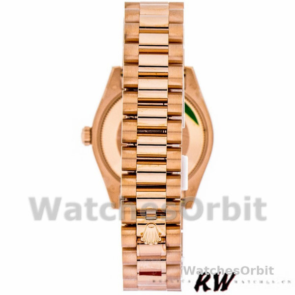 Replique Femmes Rolex Datejust 31mm Femmes-178275-Pink Roman Dial-Rose Gold Pink