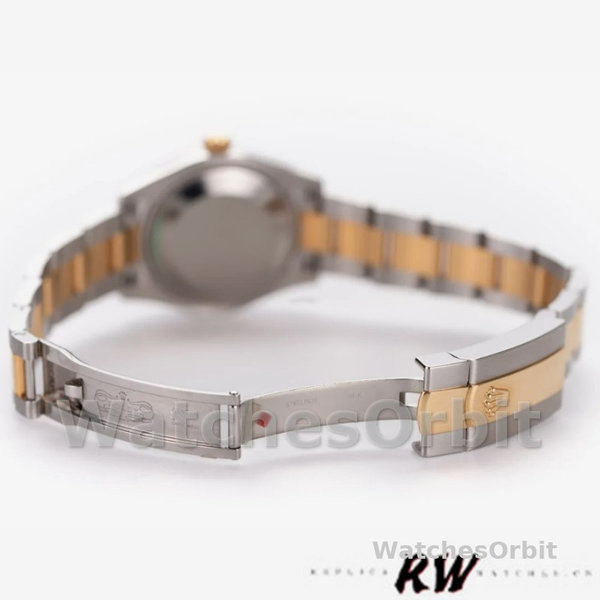 Replica Rolex Datejust 31mm voor dames-178341-Roze Romeinse cijfers wijzerplaat