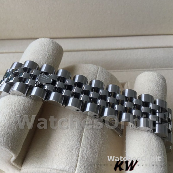 Replique Rolex Datejust-178384, 31mm, cadran gris météorite, lunette diamant, Lady Meteorite Grey pour femme