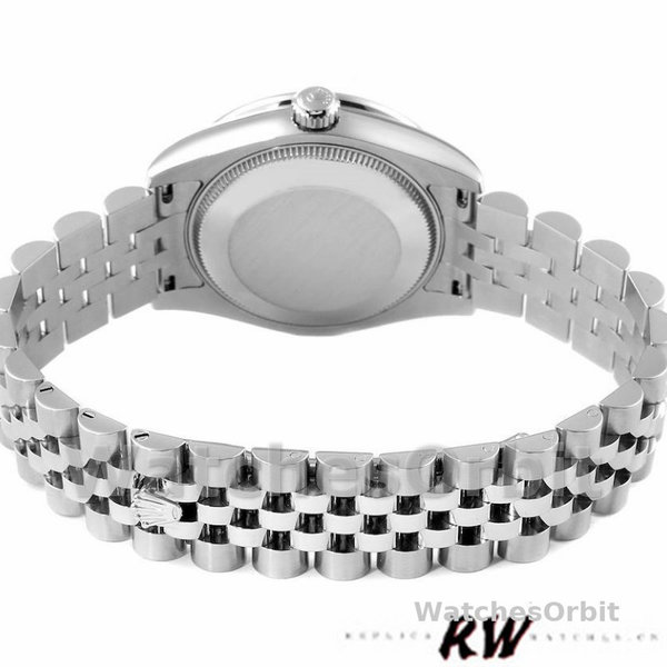 Replique Femmes Rolex Datejust 31mm Femmes-178384-Pink Cadran nacre rose