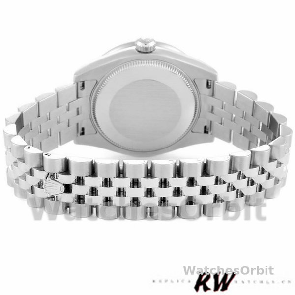 Womens Rolex Datejust 31mm Womens-178384-Blue Roman Dial-Stainless Steel Blue Replica Image