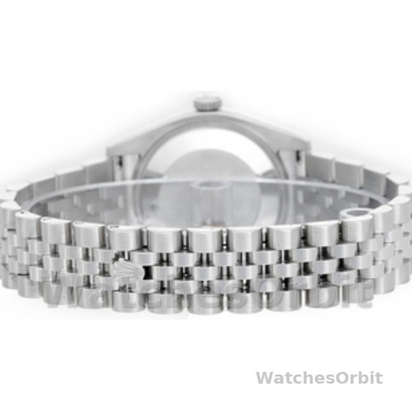 Womens Rolex Datejust 31mm Womens-178384-Silver Roman Dial-Stainless Steel Silver<br /> Replica Image