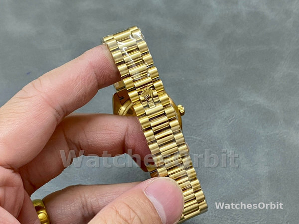 Replica Rolex Datejust 26mm Dames-179138-Zwarte Diamanten Wijzerplaat Zwart